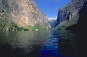 Sumidero Canyon in Mexic