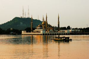 The Chrystal Mosque in Malaysia
