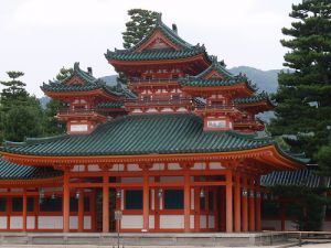 Imperial Palace in Kyoto, Japan