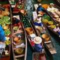 Image Damnoen Saduak Floating Market - The best places to visit in Bangkok, Thailand