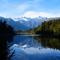 Image Lake Matheson in New Zealand