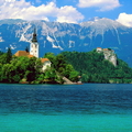 Image Lake Bled in Slovenia - The most beautiful lakes in the world