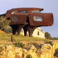 Steel House in Texas, USA. 