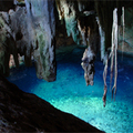 Underground lake near Macan Ché, Mexico