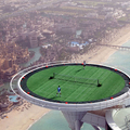 The Helipad of the Burj Al Arab in Dubai, UAE