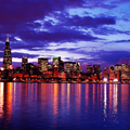 Image Chicago - The most spectacular cities at night  in the world