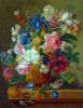 Paulus Theodorus van Brussel - Flowers in a Vase