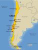 picture Map of Chile Chile