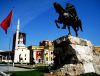 picture The Skandenrbeg Statue The Et'hem Beu Mosque in Tirana