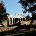 The ruined Corinthian city of Apollonia 