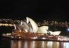 picture Night view The Sydney Opera House