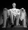 picture Lincoln's statue Lincoln Memorial