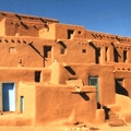 Image Taos Pueblo - The best places to visit in New Mexico, USA
