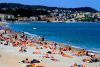 Public beach resort in Nice