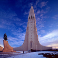 Image Hallgrimskirkja in Reykjavik, Iceland - The most beautiful churches in the world