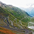 The Stelvio Pass Road