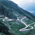 The Gotthard Pass-mysterious road in Switzerland