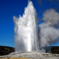 The Old Faithful Geyser, Yellowstone Park