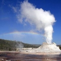 The Castle Geyser, Yellowstone National Park