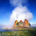 The Fly Geyser, Nevada, U.S.A.