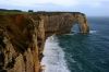 High natural cliffs