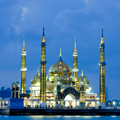 The Chrystal Mosque in Malaysia