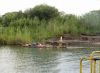 Man fishing on the Zambezi River