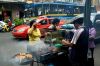 Thais have a habit of dining in the street 