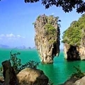 Image James Bond Island -  a popular attraction in Thailand 