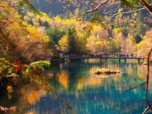 Jiuzhai Valley - Incredible scenery
