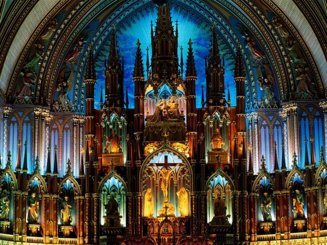 Canada - Notre-Dame Basilica of Montreal