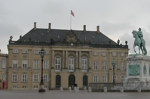 Amalienborg Palace - Amalienborg Palace view