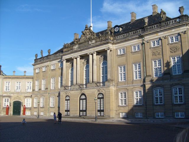Amalienborg Palace - Royal Residence view