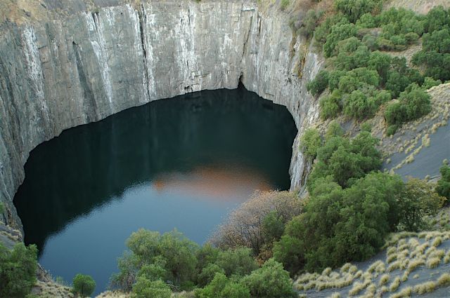 Kimberley Diamond Mine, South Africa - "Big Hole" view