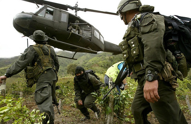 Colombia Country - Fighting drugs in Colombia