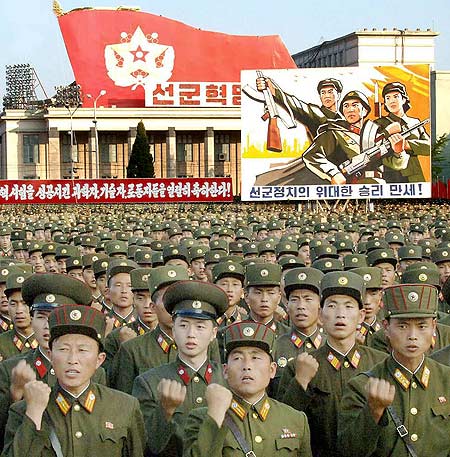 North Korea - North Korea military parade