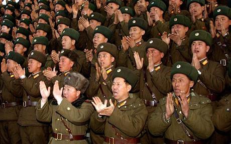 North Korea - North Korea soldiers