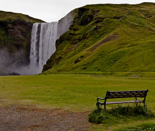 Iceland - Iceland waterfall