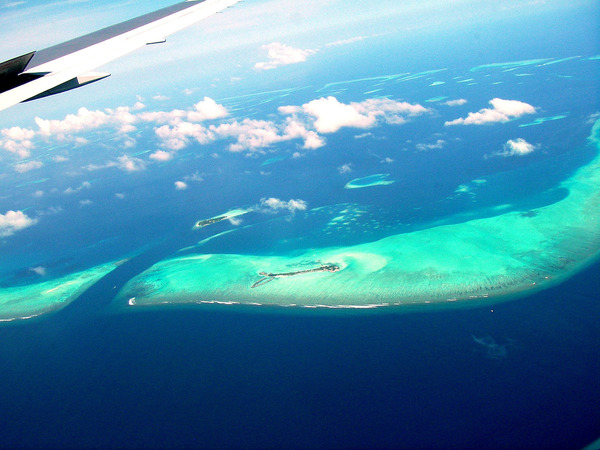 Maldives - Aerial view