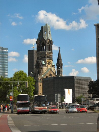 Kaiser Wilhelm Church - Overview of Kaiser Wilhelm Memorial