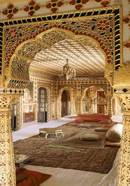 City Palace in Jaipur - Audience Hall