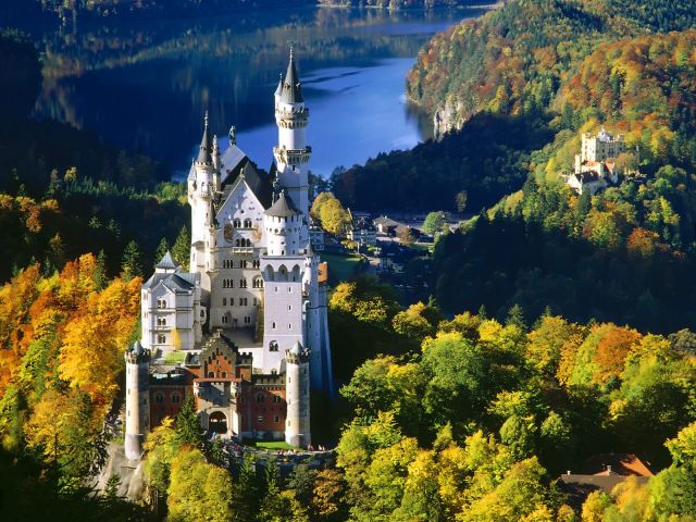Bavaria in Germany - Neuschwanstein Castle
