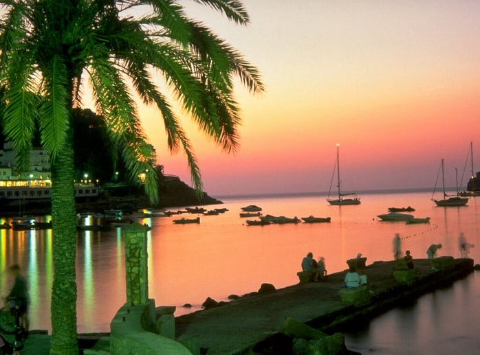 Mallorca in Spain - Beautiful sunset