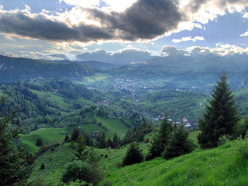 Transylvania in Romania - Transylvania landscape