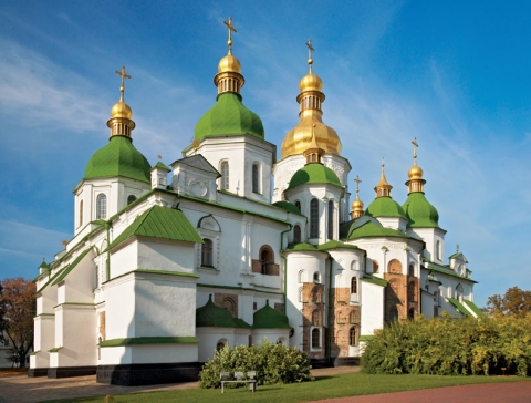 St. Sophia Cathedral in Kiev - General view