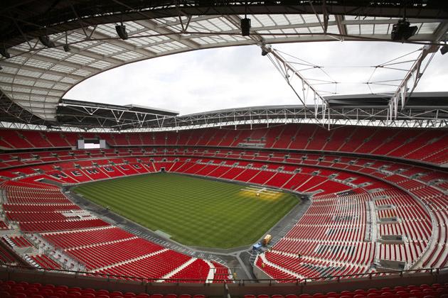 Wembley Stadium in UK - Stadium view