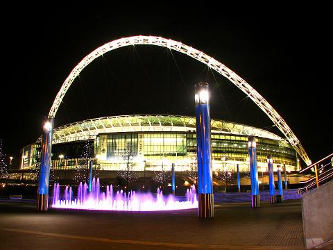 Wembley Stadium in UK - Unique design