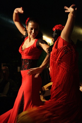 Flamenco in Sevilla, Spain - Dancing flamenco