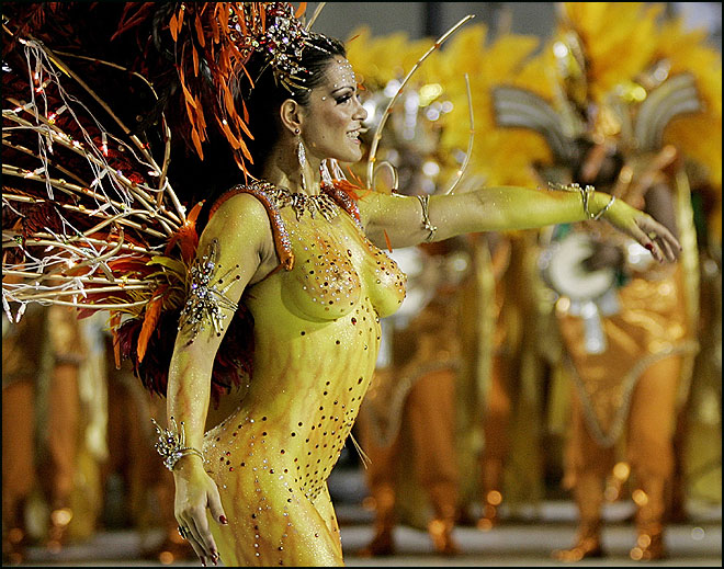 Rio de Janeiro Carnival, Brazil - Colourful festival
