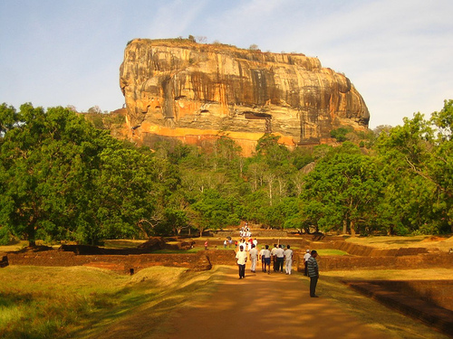 Sigiriya in Sri Lanka - General view